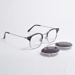 GENTLE ICC Anti blue light Roud Women Men Clip on sunglasses  Optical Glasses  Alio Prescription Glasses