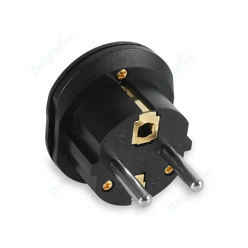EU Plug Adapter UK AU US To EU KR Travel Socket Converter British American To Euro European Korea France Universal Power Adapter