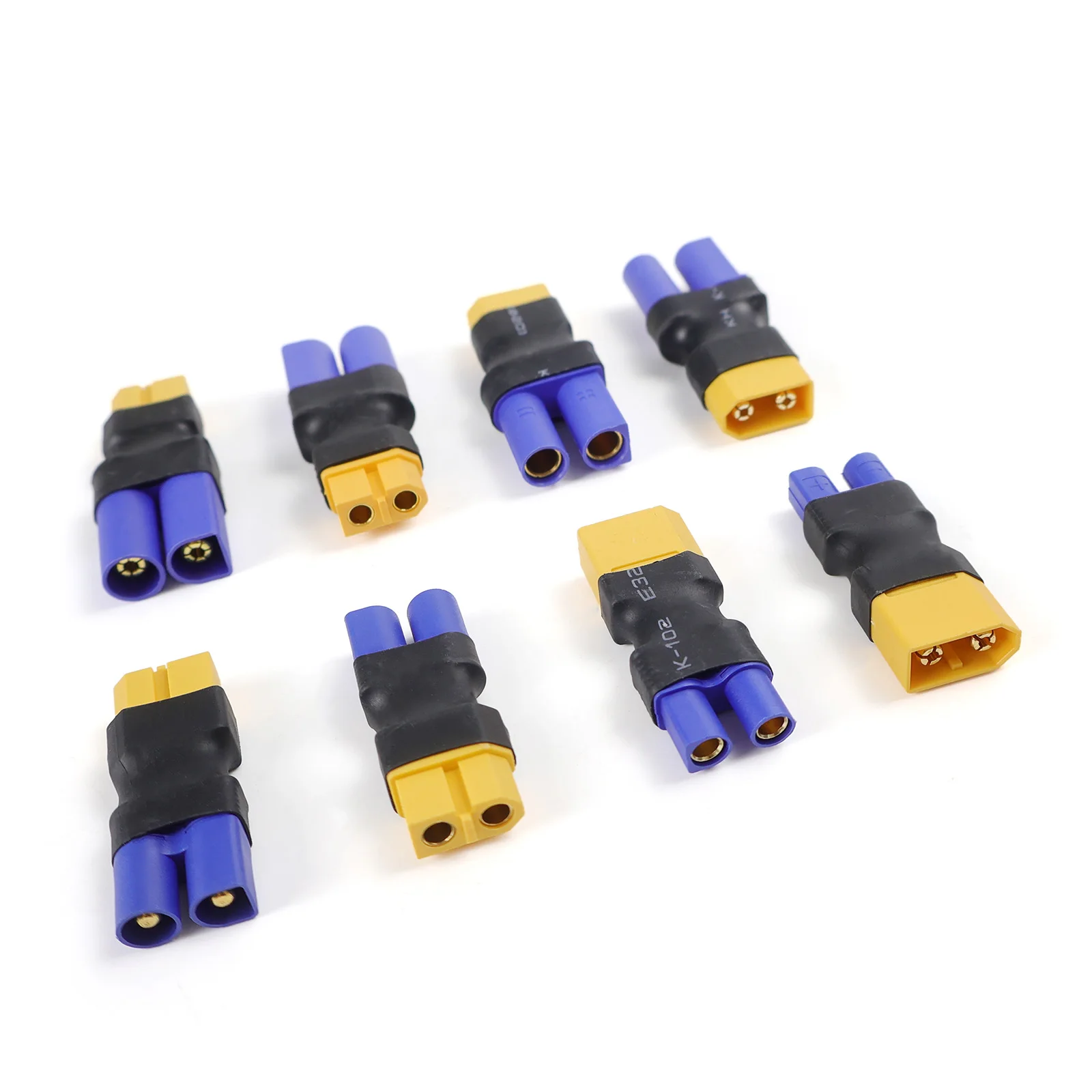 XT60 Male Female to EC5 EC3 Male Female Connector Plug Adapter for RC FPV Vehicle Lipo Battery Esc
