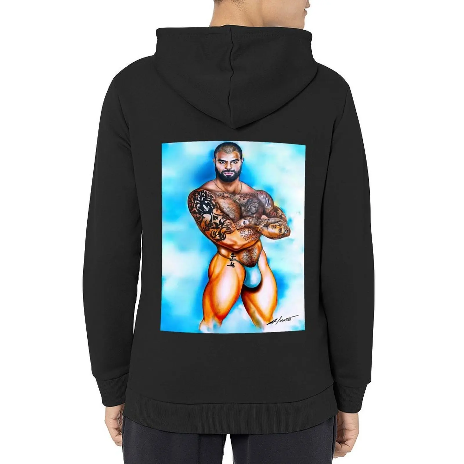 

MAN X Hoodie autumn jacket men anime clothes mens clothes aesthetic clothing hoodie streetwear