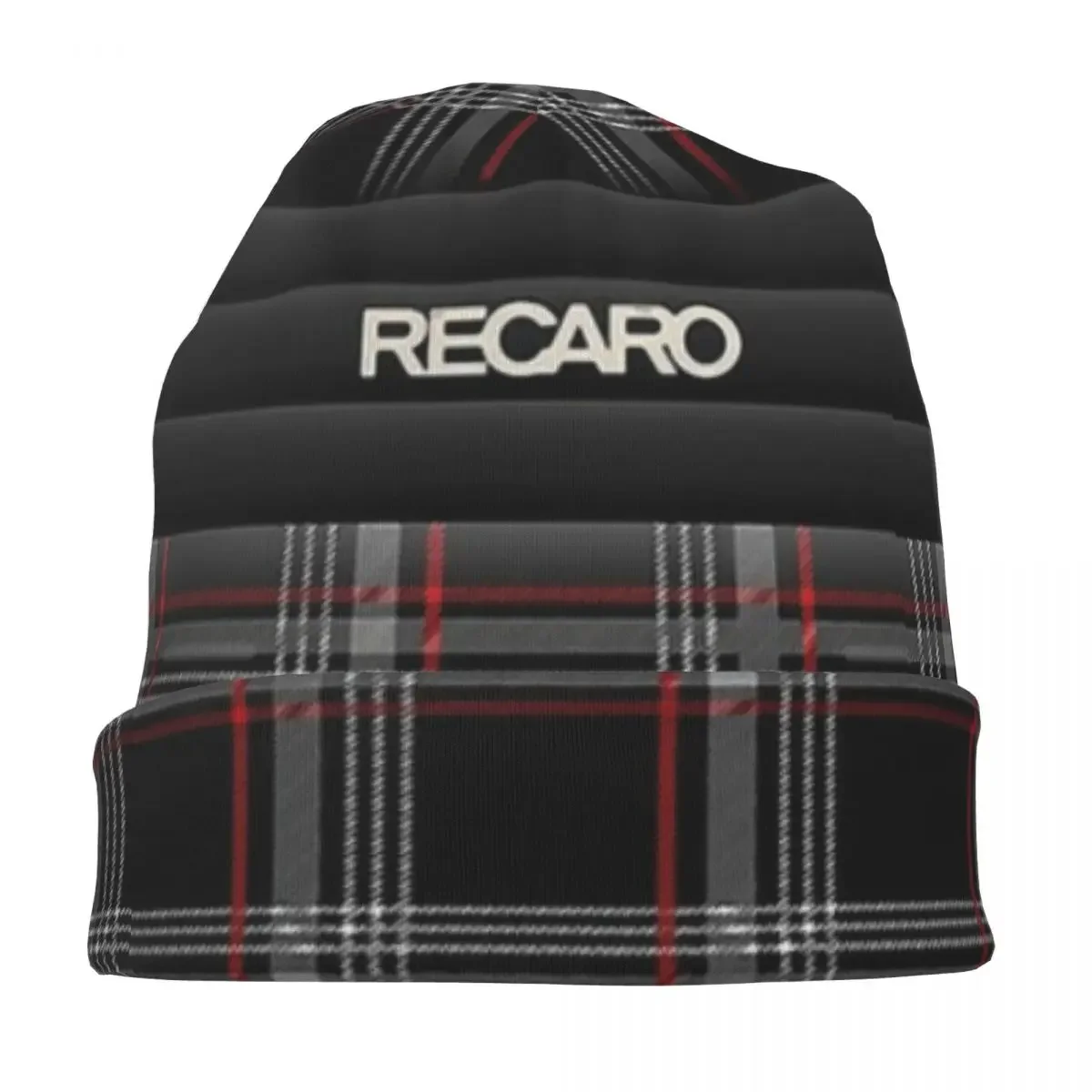 Recaro Upholstery Knitted hat for men and women Recaro Gift Unisex winter warm brimless urinal hat