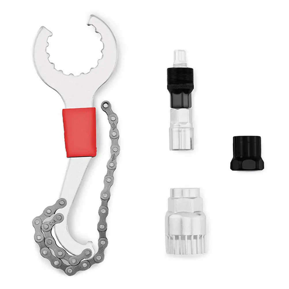 

4Pcs Bike Crank Puller Tools Steel Material Durable Easy Operate Bottom Bracket Removal Professional Thread Design