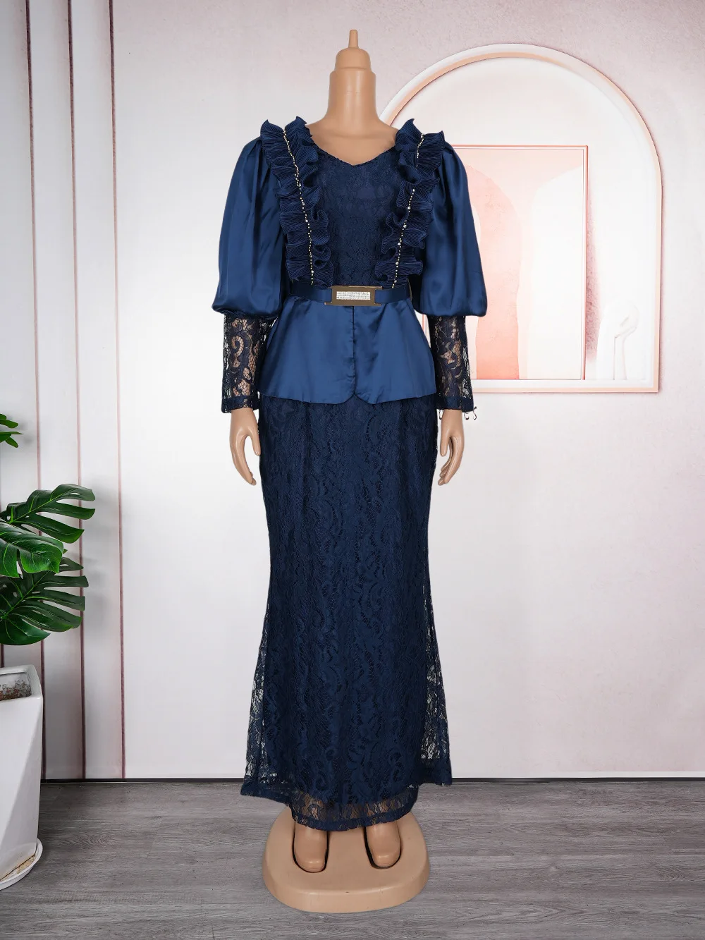 فساتين الحفلات الأفريقية للنساء حجم كبير Dashiki أنقرة الدانتيل فساتين السهرة الزفاف أنيقة تركيا فستان مسلم ماكسي 2025 جديد