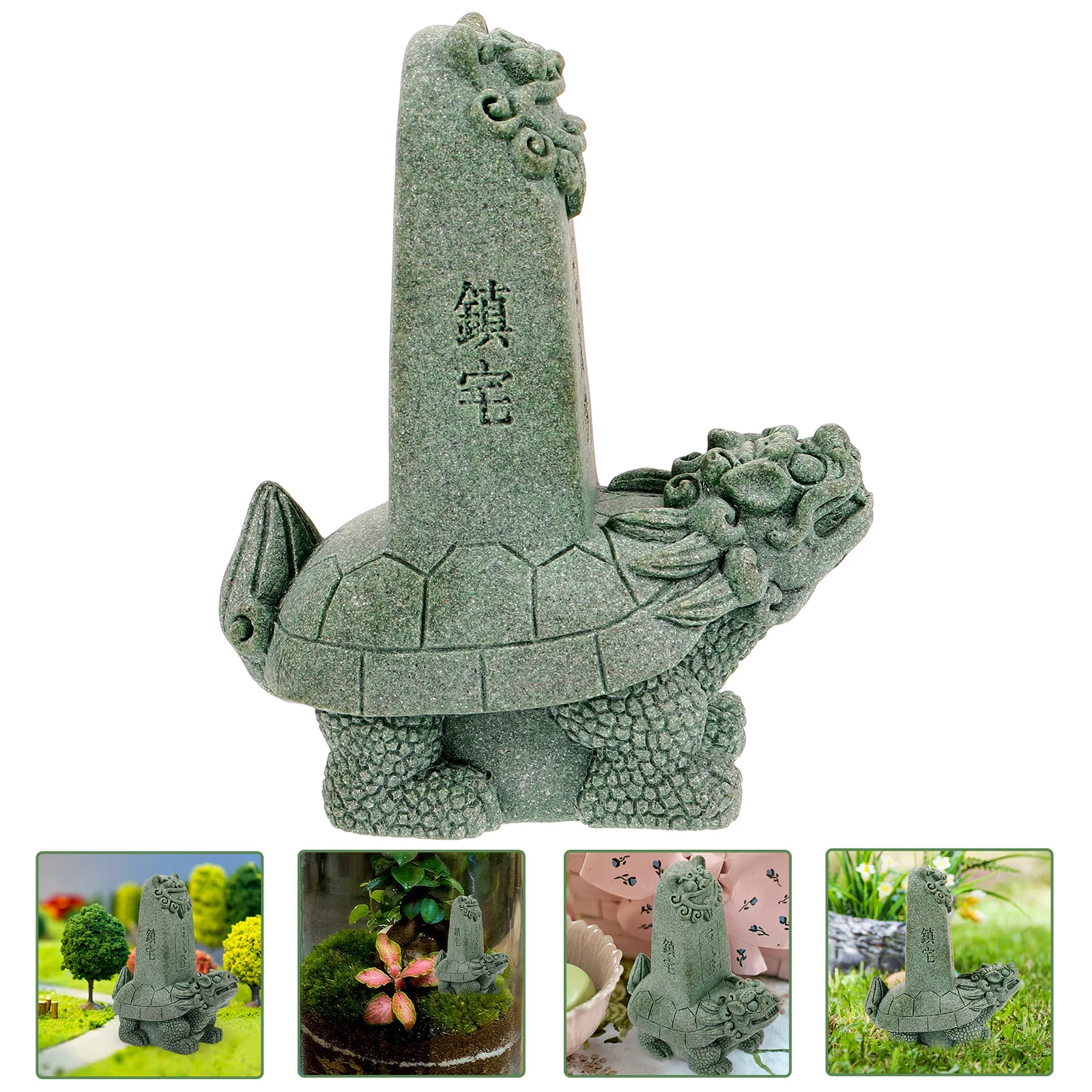 

Chinese Stone Gourd Statue Mini Desk Decor Sandstone Figure for Home Garden 2024 Bonsai Gifts Tea Room