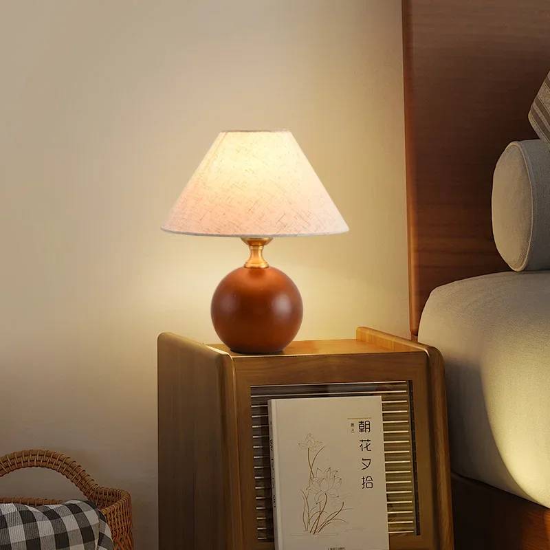 ABEL Contemporary Creativity Table Lamp American Retro Art Living Room Study Villa Hotel Bedroom LED Bedside Desk Light