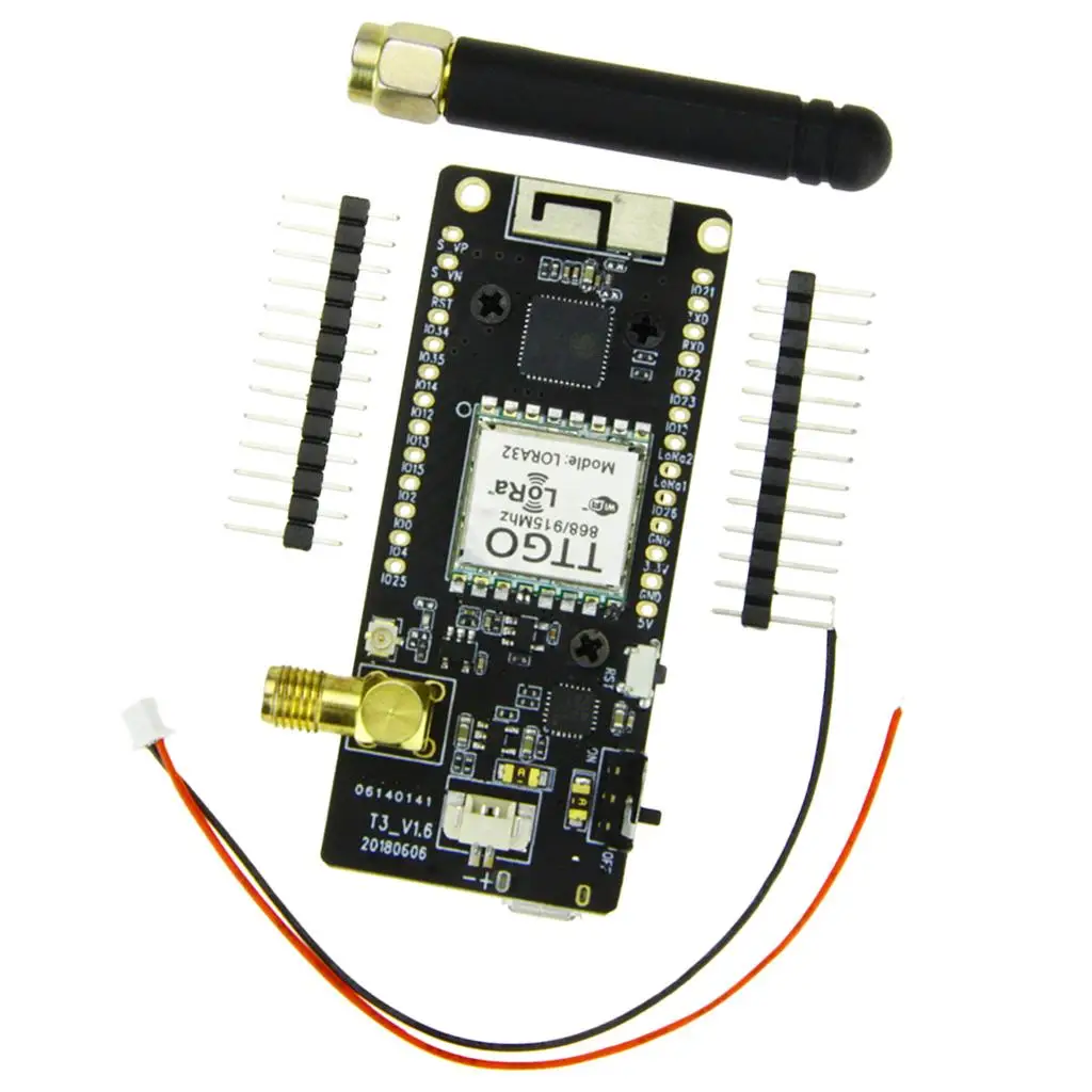 TTGO LORA32 ESP32 433Mhz OLED Bluetooth WiFi Development Module w/ Antenna