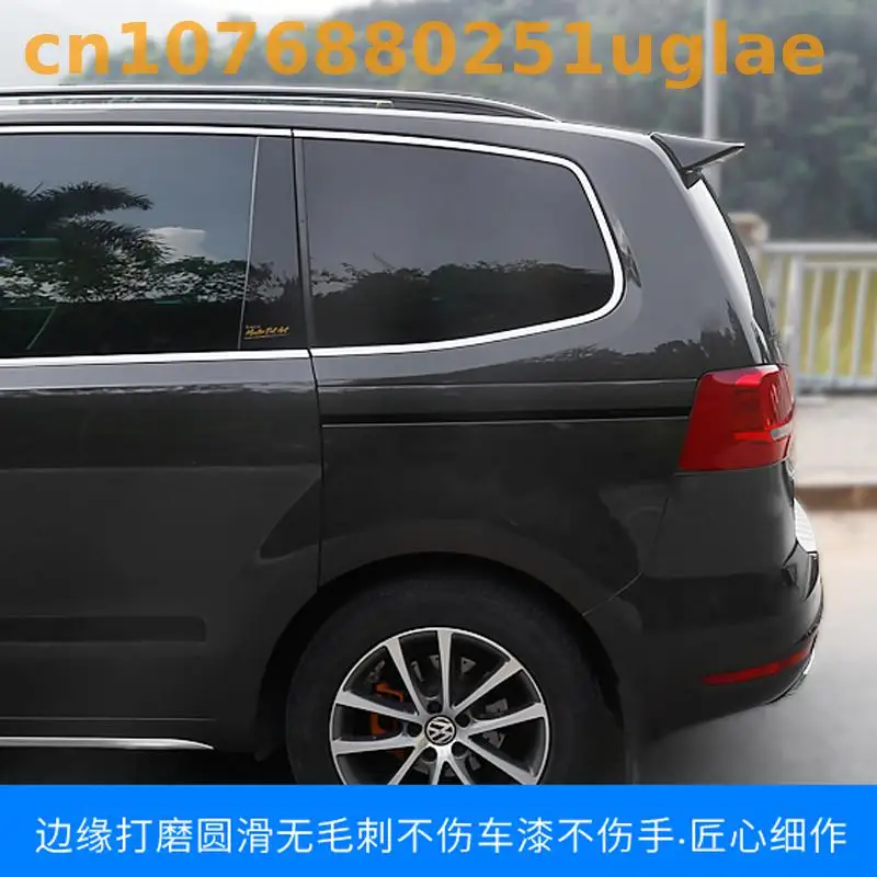 For Volkswagen Sharan 2012 2013 2014 2015 2016 2017 2018 2019 2020 Car Rear Spoiler Abs Paint Car Fixed Tail car assecories