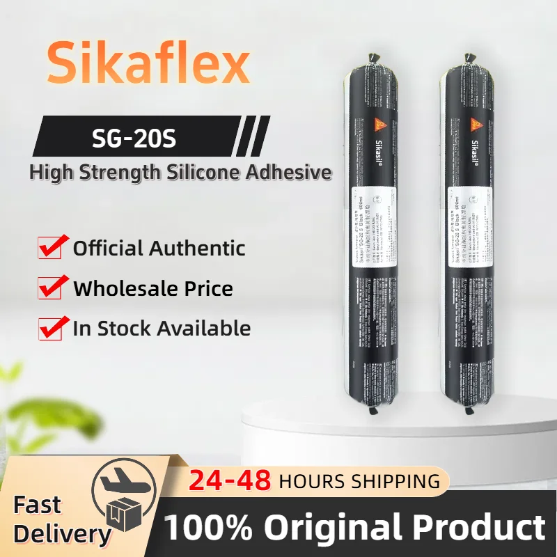 Sika Sika Sikaflex SG-20S Силиконовый клей для остекления Нейтрально закрывающийся структурный силиконовый структурный клей 600 мл