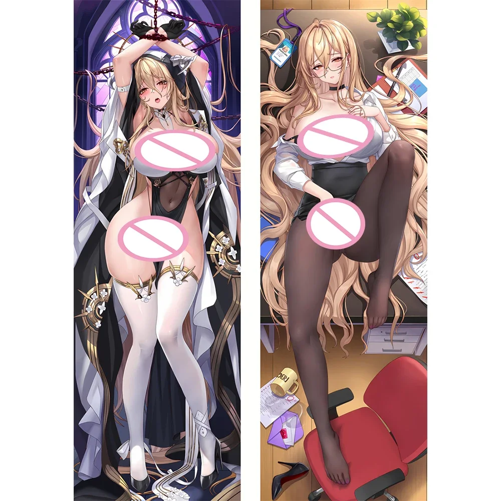 

Dakimakura Anime Otaku 2-Side Printed Waifu Decor Hugging Body Pillow Case Otaku Cushion Pillows Cover