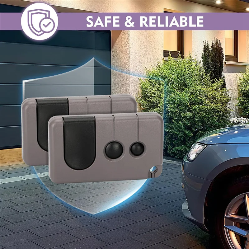 B49C 2Pack Garagedeur Afstandsbediening Voor Sears Craftsman Modellen 139.53753 53753 139.18191 HBW2028 371LM 373LM 375LM 950CD 953D 956D