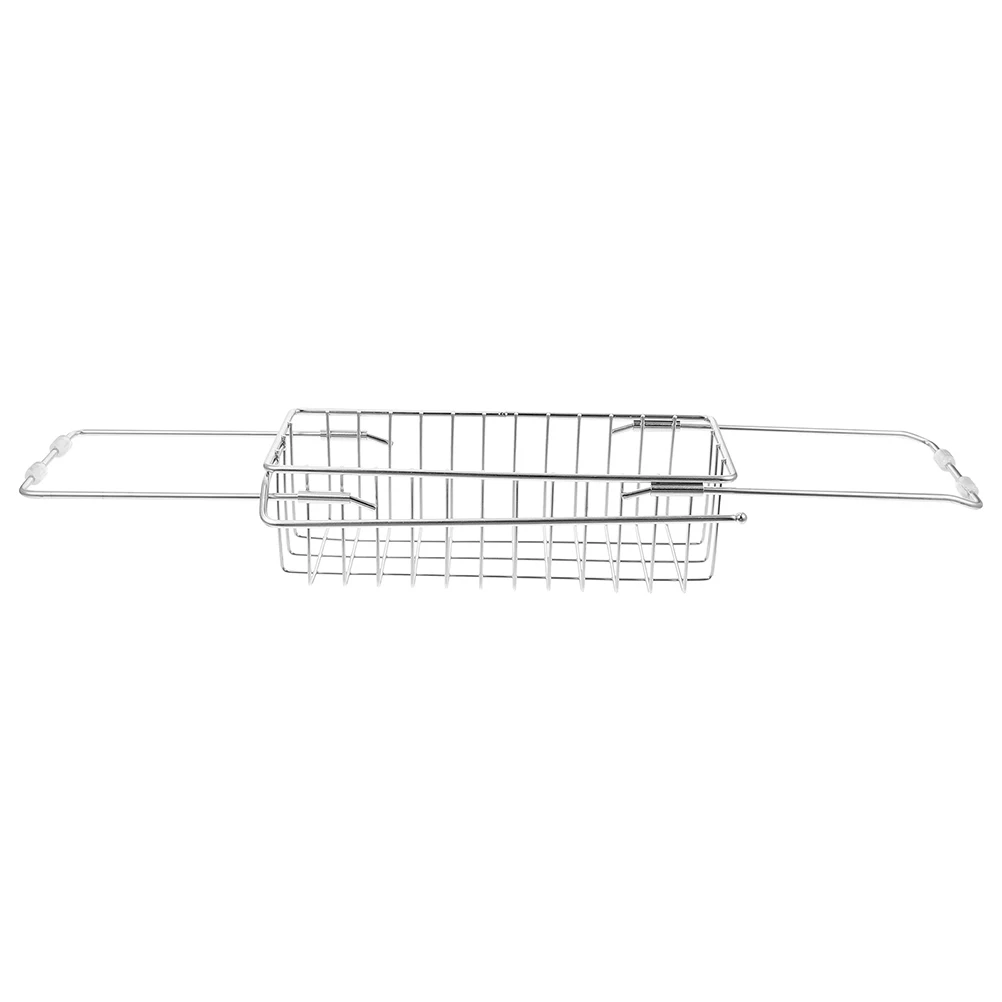 

Stainless Sponge Holder Rack Multi Function Household Kitchen Accessory Convenient Sink Storage Organizer Stand