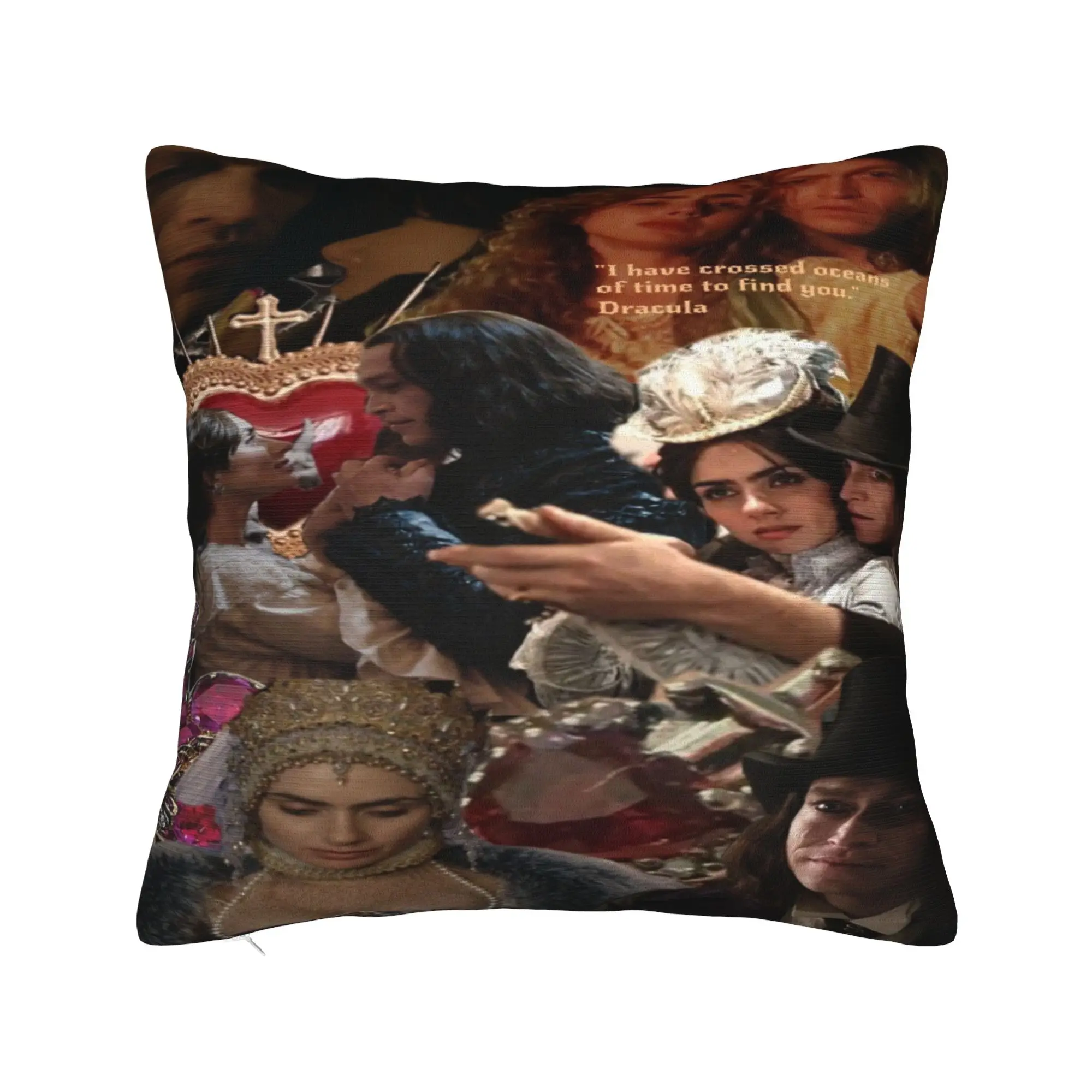 D-Dracula A Love T-Tale Pillow Cover  Fashion Pillow Case For Sofa Bedroom Home Decor Print Cushion Cover Gift