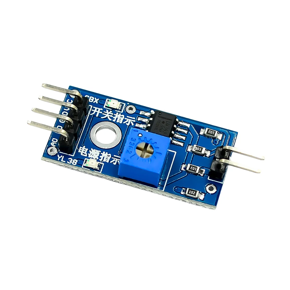 Rain Water Sensor Relay Control Module 3.3V-5V Rain Drops Detection Moisture Monitor Sensor LM393 High Sensitivity for Arduino