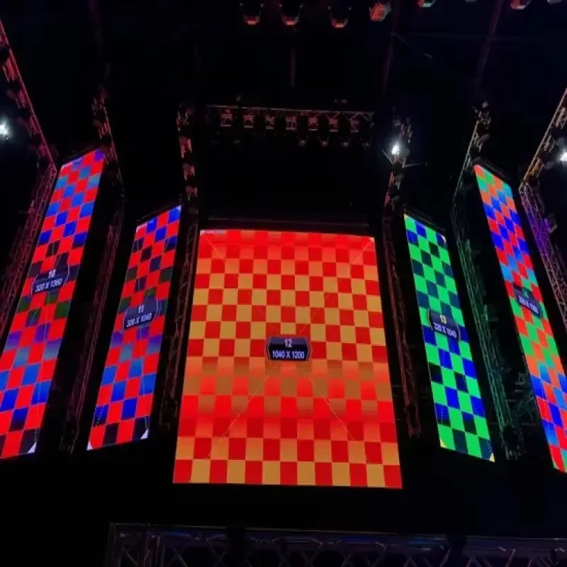 P3.91 Indoor Rental LED Display, Seamless Splicing Full Color Panel for Stage Background and Live Event Visual Decoration