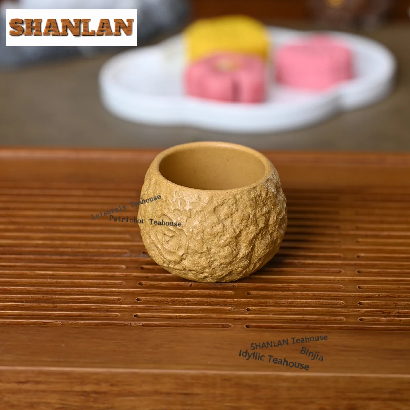 

Чайная чашка из исинской глины (140 мл), с золотым узором, в форме тигра, японская чайная чашка, кувшин для воды, чашка для дегустации и ароматизации чая, чаша чазан, мастер-чашка