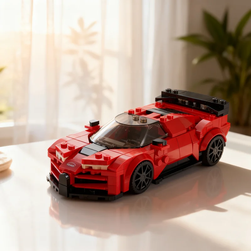 265 elementów MOC Bugatti Centodieci City Champions Model Superauta Klocki Konstrukcyjne Zabawka Prezent na Boże Narodzenie Edukacyjne Klocki