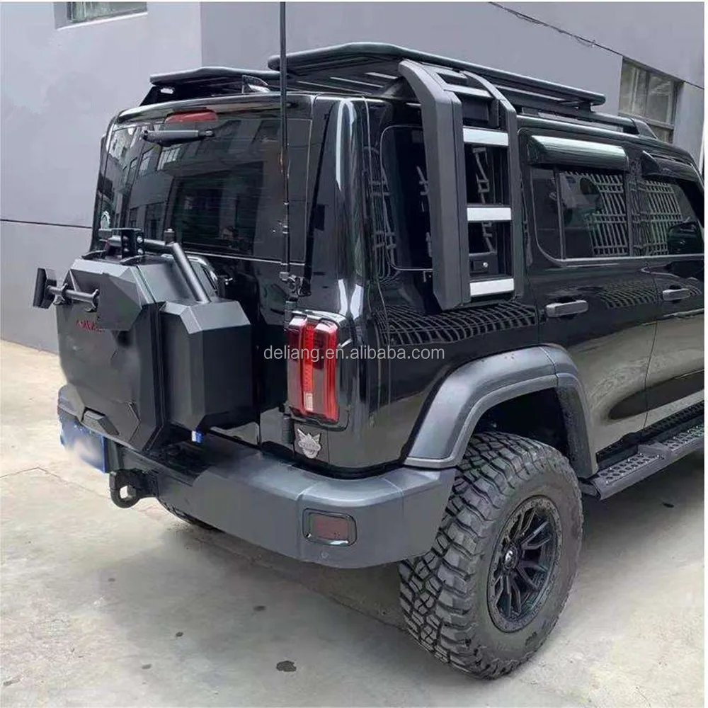 Astronaut.Great Wall GWM WEY TANK 300 Tank 300 2022 2023 Aluminum Alloy Folding Ladder Exterior Decoration Modification