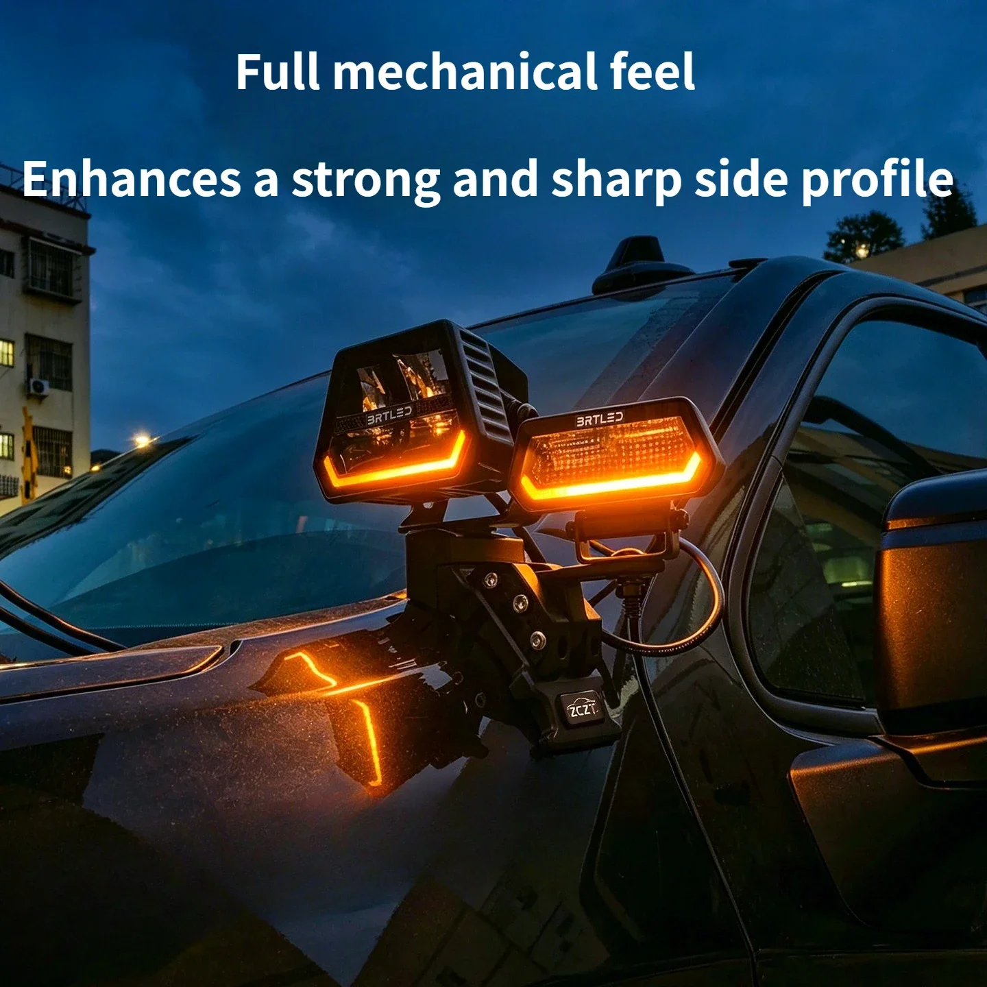 For GWM Tank 500 A-Pillar Dual Light Quick-Release Bracket Modification Hood Extended LED Spotlight Bracket Car Accessories