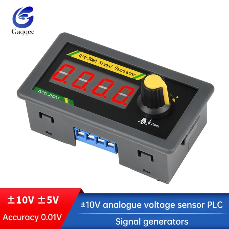 

Digital Current Analog Signal Generator PLC Debugging 0-20mA 4-20mA Dual Mode Signal Output High Precision Function Generator