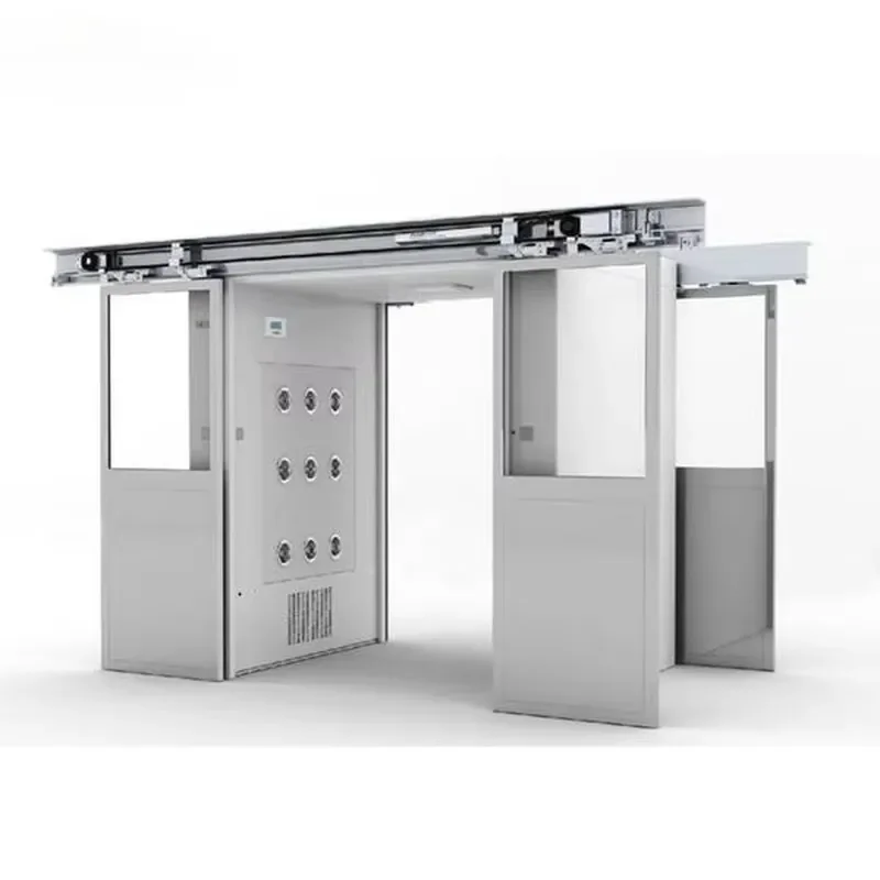 Lab Furniture 304/316 Stainless Steel Cargo Shower Air Clean Room Double Blow