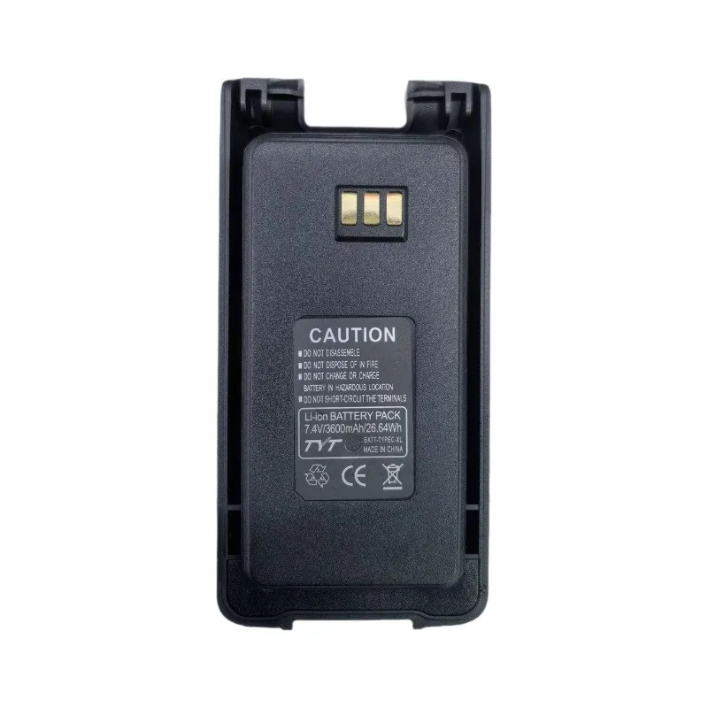 New 7.4V 3600mAh Thicker Walkie Talkie Battery for TYT MD-390 MD-UV390 Plus TH-UV8200 MD-680 MD-358 MD-680 with TYPE-C Charger