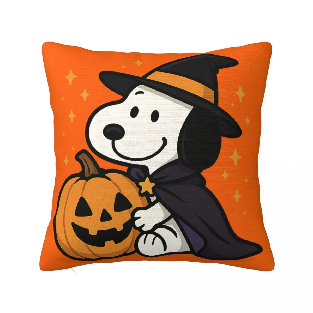 Cartoon Snoopy Halloween Pillowcase Printed Polyester Cushion Cover Decorations Throw Pillow Case Cover Home 40*40cm