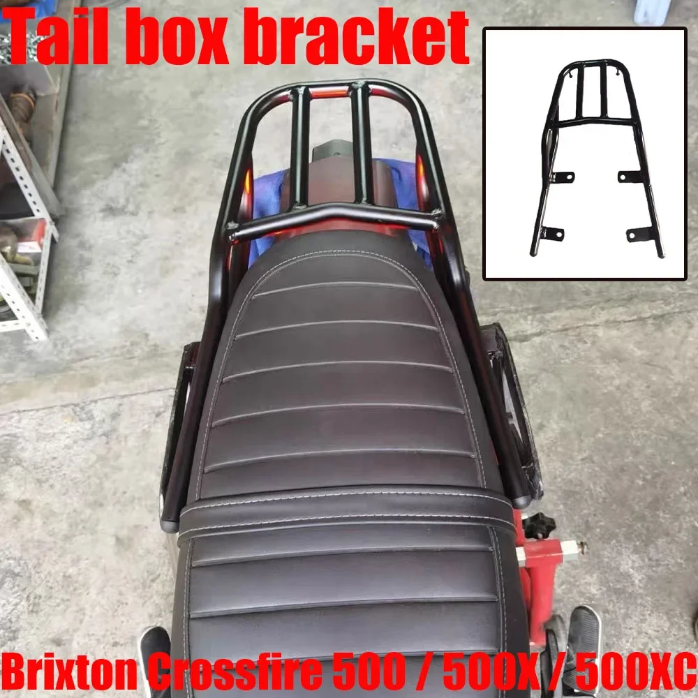 

New Fit Brixton Crossfire 500 / 500X / 500XC Crossfire500 Motorcycle Accessories Luggage Rack Bracket Tail Box Bracket