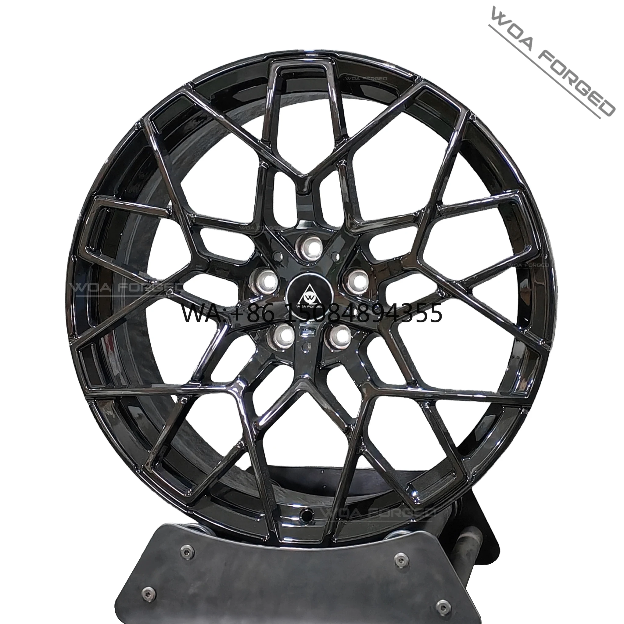 

Customized Bright Black Forged Wheel, Deep Concave Design, 17 18 19 20 Inch, Universal Car Modified Rim