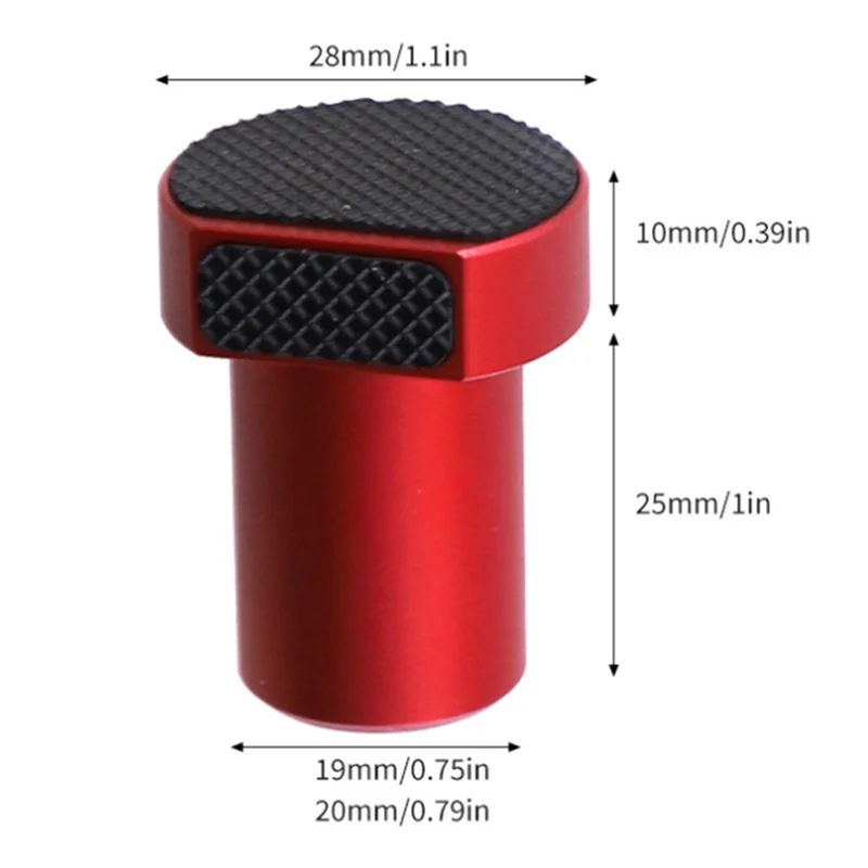 A76K النجارة ثقب الجدول لسان النجارة الجدول الحد كتلة سبائك الألومنيوم الإفراج السريع 19 مللي متر #6