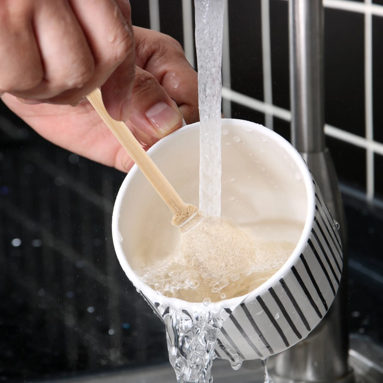 

Teapot Water Cup Brush for Kitchen Cleaning Cups Brushes Coffee Bottle Ceremony Accessories Cleaner