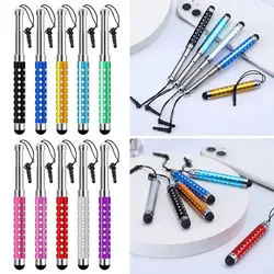 Universal High Precision Touch Screen Pen Electronics Retractable Capacitive Pen Multi-function Multicolor Stylus Pencil