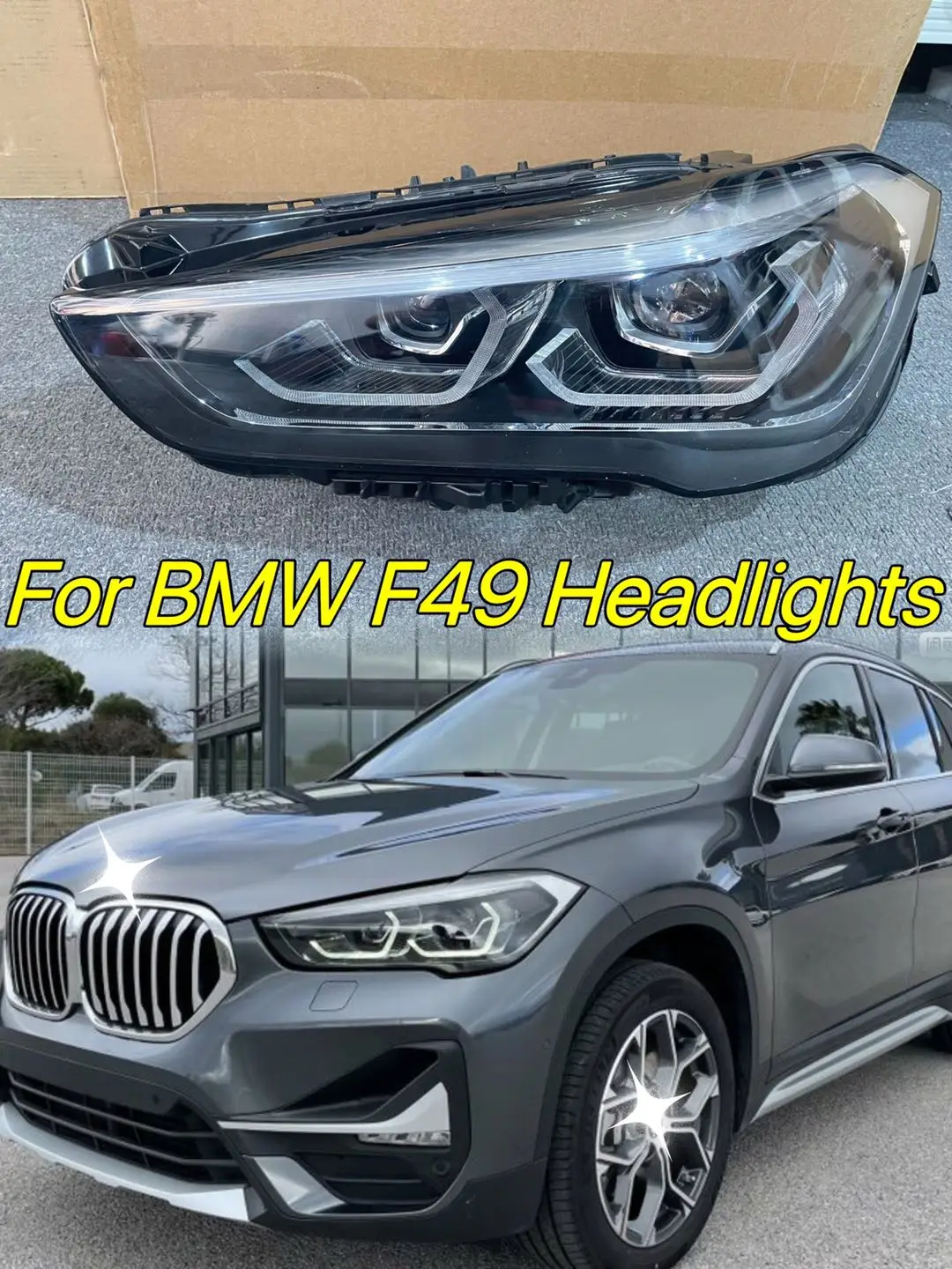 Suitable for BMW X1 F49 LED headlight 18-20