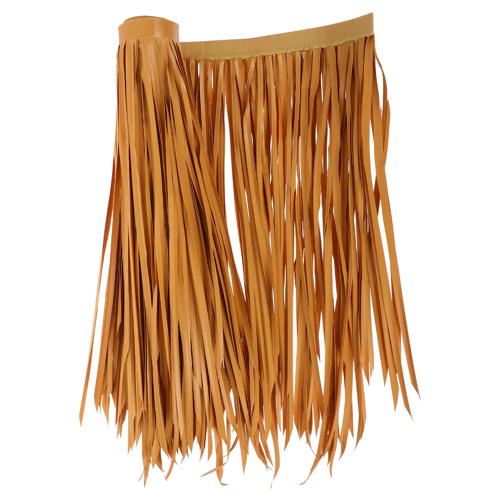 

Simulation Straw Roof Artificial Thatch Decor 1Meterx Yellow Flame Retardant Lifelike Roofing Outdoor L scaping DIY Garden