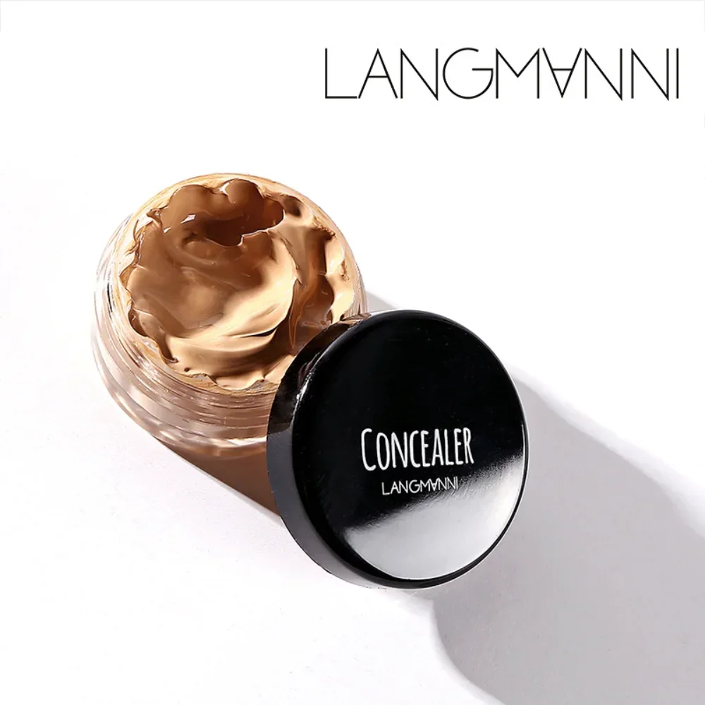 Makeup Concealer Cream Full Coverage Moisturizing Long-Lasting Cover Dark Circles Acne Pores Shading Waterproof Makeup Cosmetics