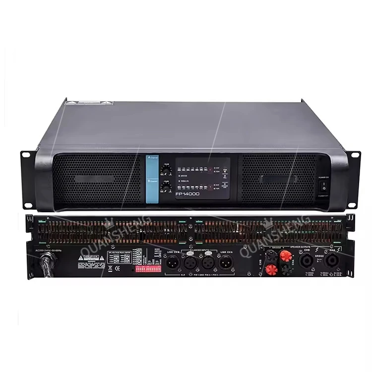 Professional Stage Power Audio Amplifier FP20000Q Class TD 2350W*4 FP14000Q 2350W*2 Impedance 8ohm 4ohm
