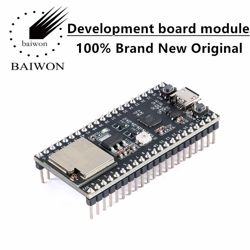 

Оригинальный модуль платы для разработки ESP32-S2-DvKitM-1U, оснащенный модулем ESP32-S2-MINI-1U