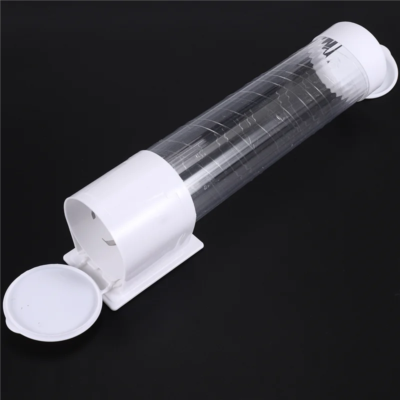 Fresh Dispenser Automatically Drop Cup Remover Disposable Cup Plastic Cup Paper Cup Dust Storage Rack