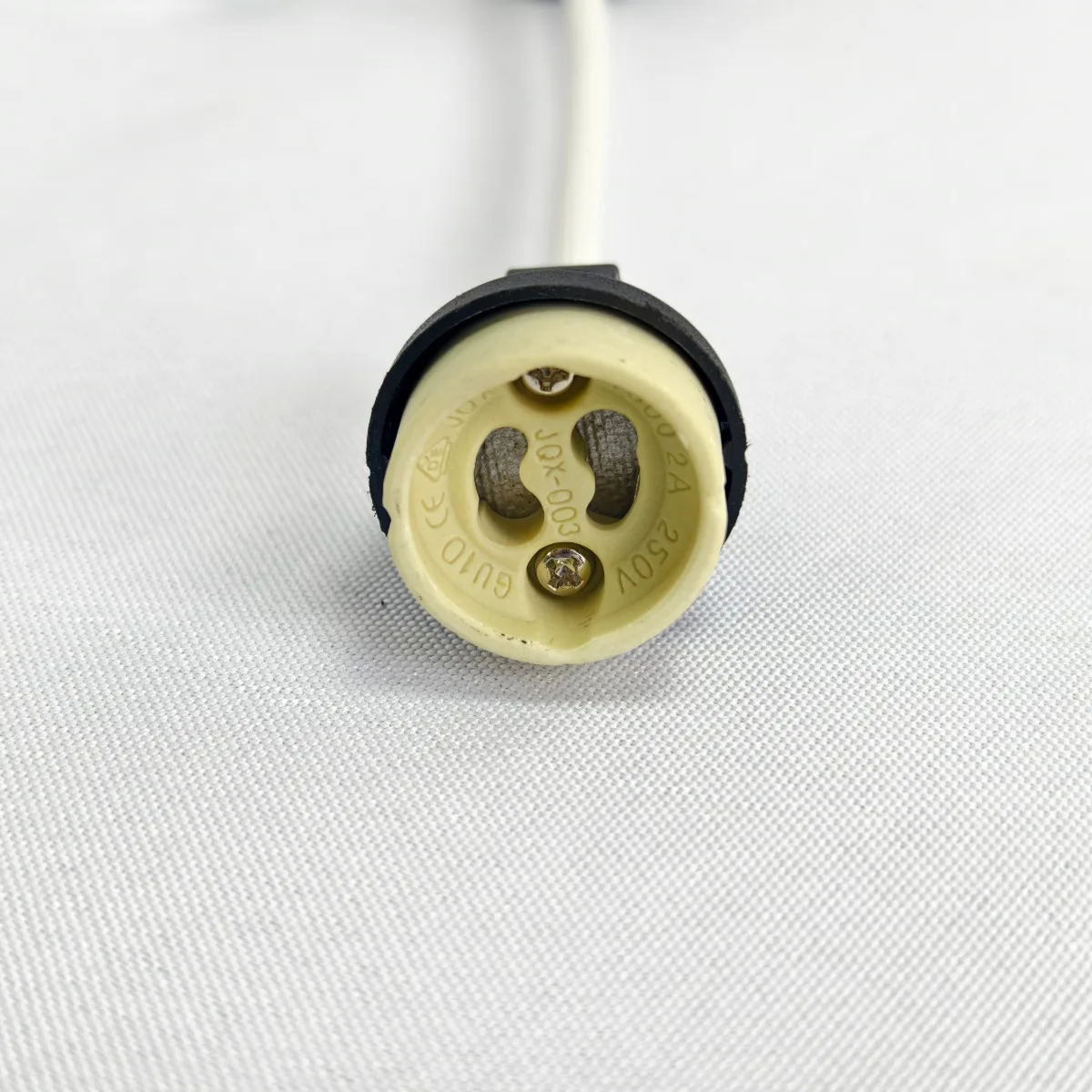 1PCS Spare Part Gu10 Socket Base Holder Lamp Wiring for GU10 Base Halogen Socket or GU10 Led Bulb Lamp Base 15cm Cable Length