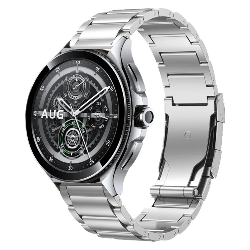 Xiaomi Watch 2 pro用の金属ブレスレット,交換用ストラップ,時計用スペアパーツ,22mm,s3,s2,46mm, 42mm,mi s1