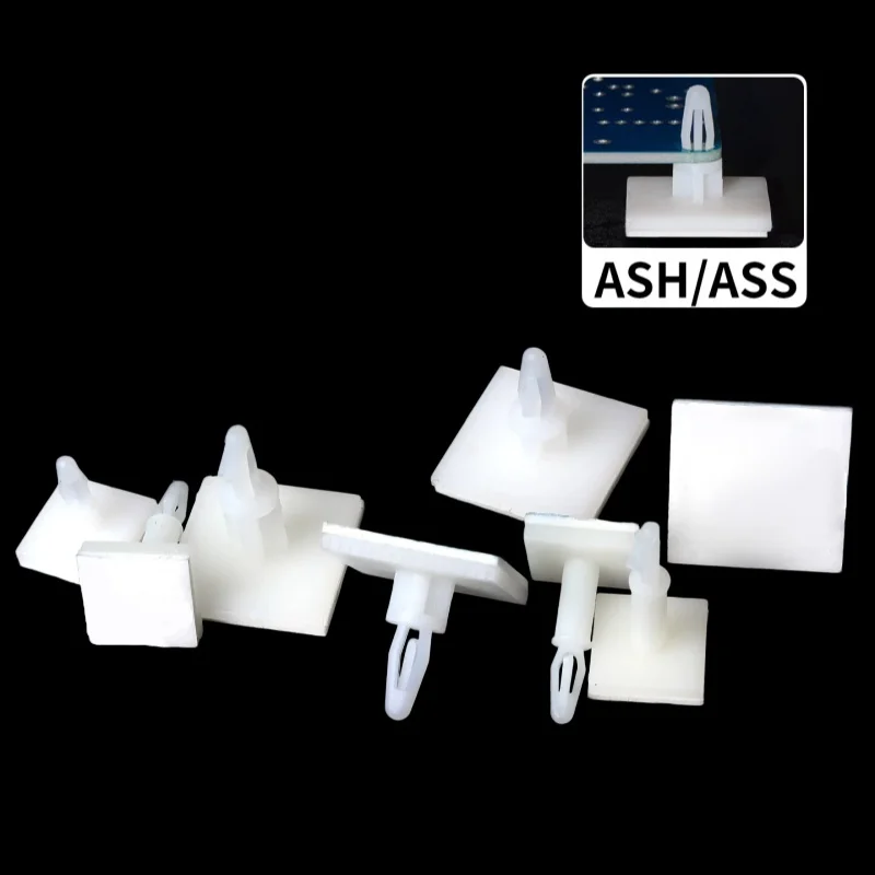 5~16mm Adhesive Glue Nylon Plastic Stick Clip on Snap in Fixed Standoff Spacer Bolt For 3mm Hole