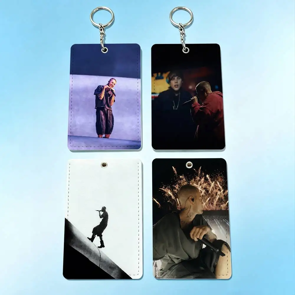 J-Justin Swag II B-Bieber Card Holder Keychain Badge Holder Card Pass Hang Rope Lariat Lanyard for Key Rings Accessories Gift