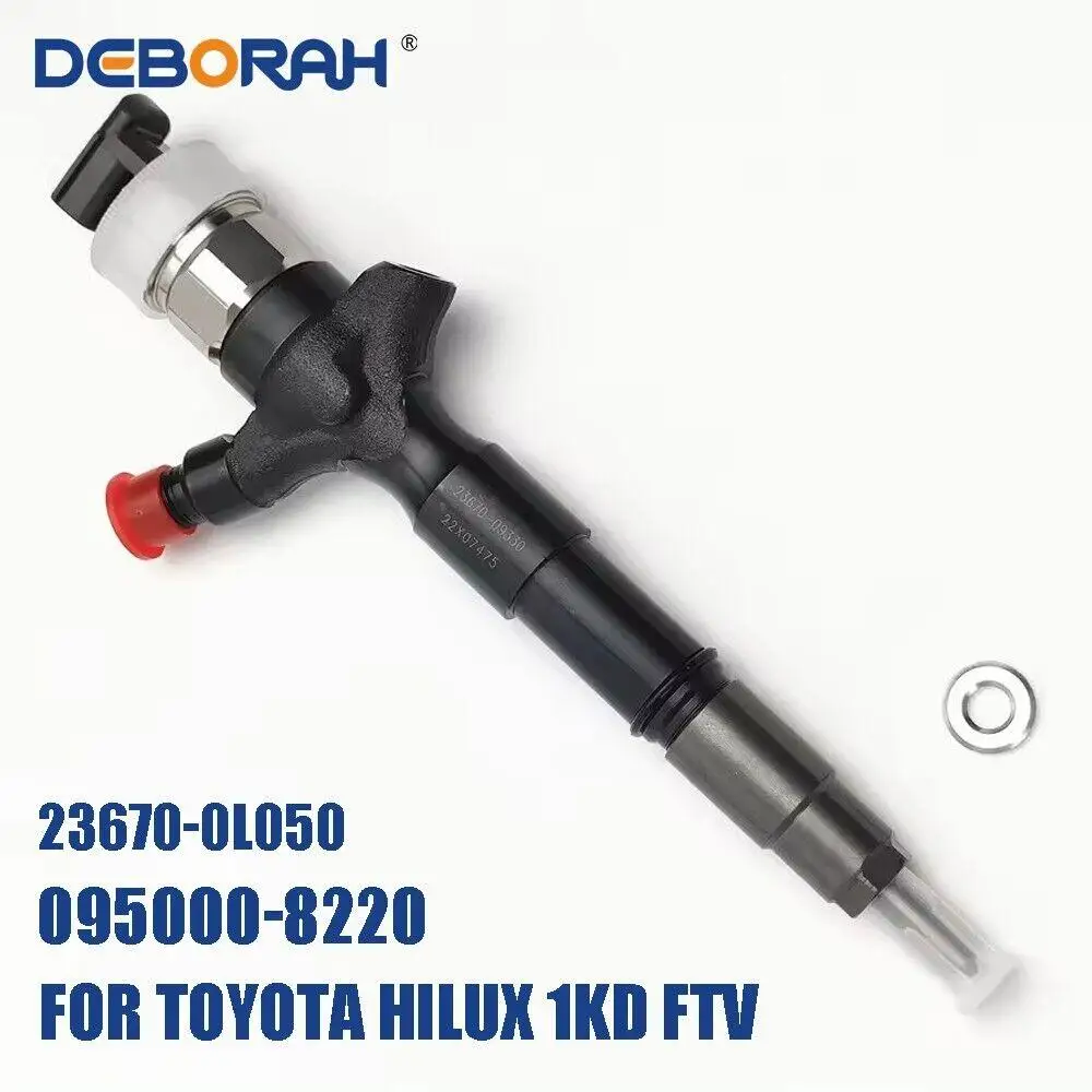 23670-0L050 Common Rail Fuel Injector 095000-8220  For Denso Toyota Hilux