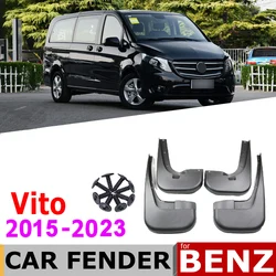 Mudflap For Mercedes Vito W447 V Class Benz Viano 2023~2015 W639 639 447 Fender Mud Guard Splash Flap Mudguards Accessories 2010