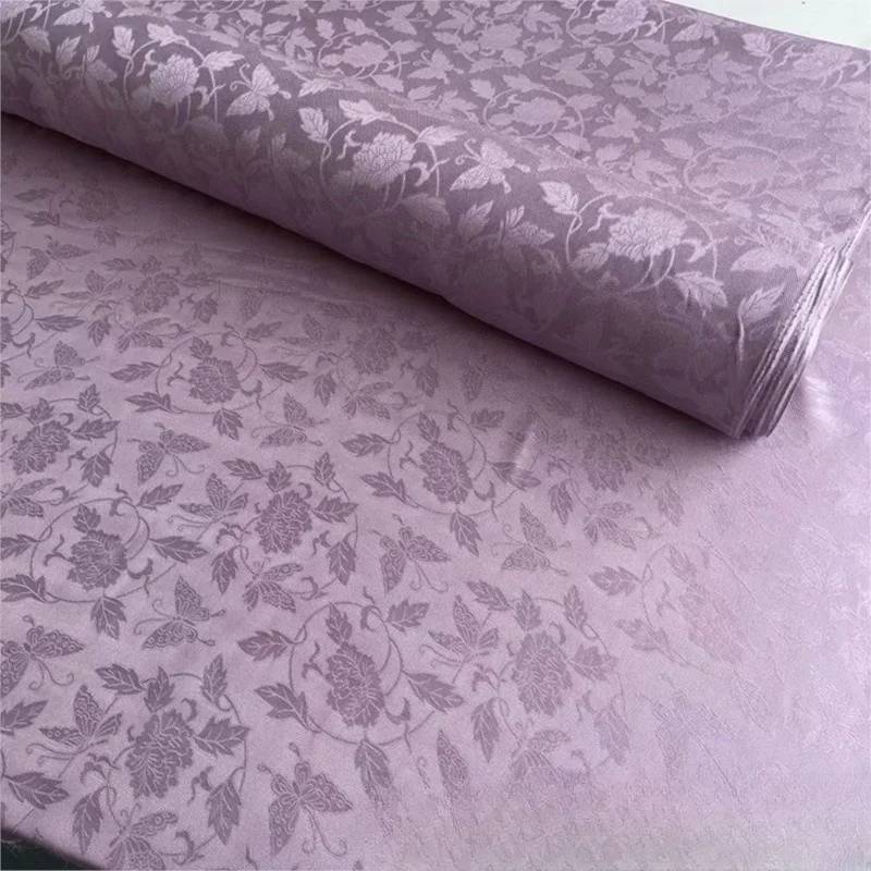

Summer four-warp silk woven fabric skin-friendly for shirts cheongsams Hanfu and dresses