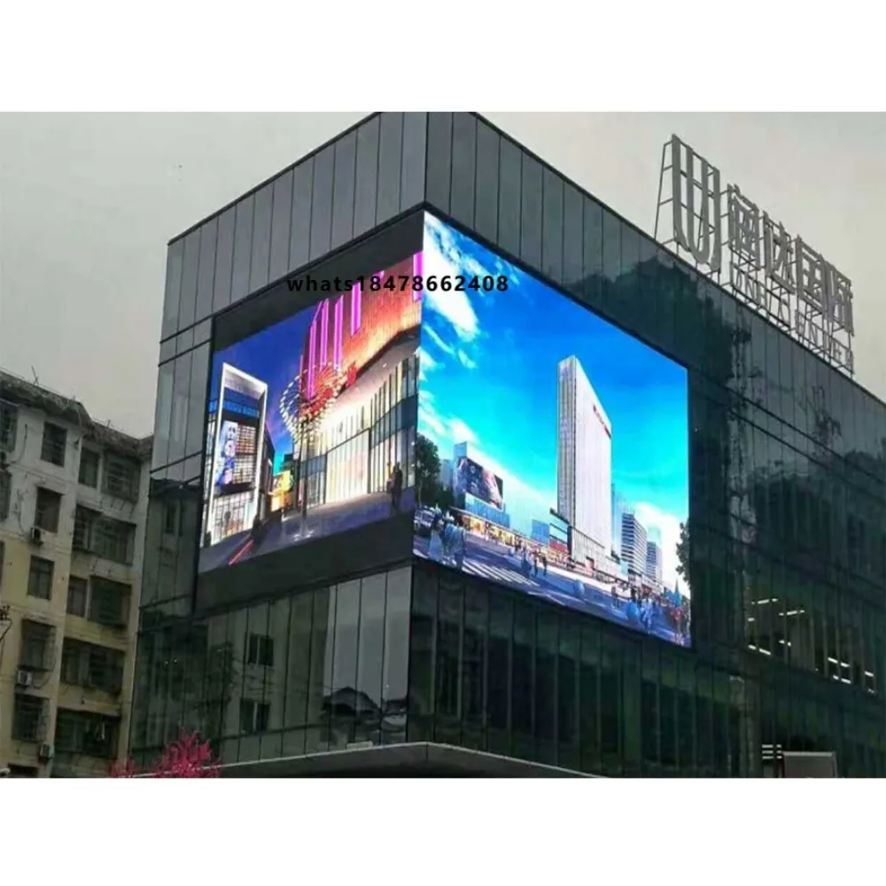 High quality commercial led screen display p8 out-of-home advertising billboard Malaysia