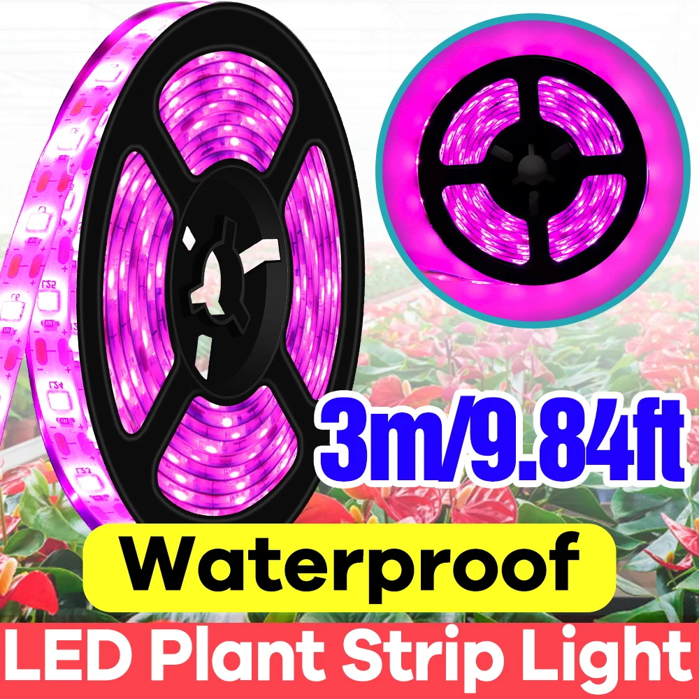 

Full Spectrum LED Plant Grow Light Strip Indoor Seedings Fill Lamp 5V Hydroponics Vegs Succulent Flowers Cultivation ighting