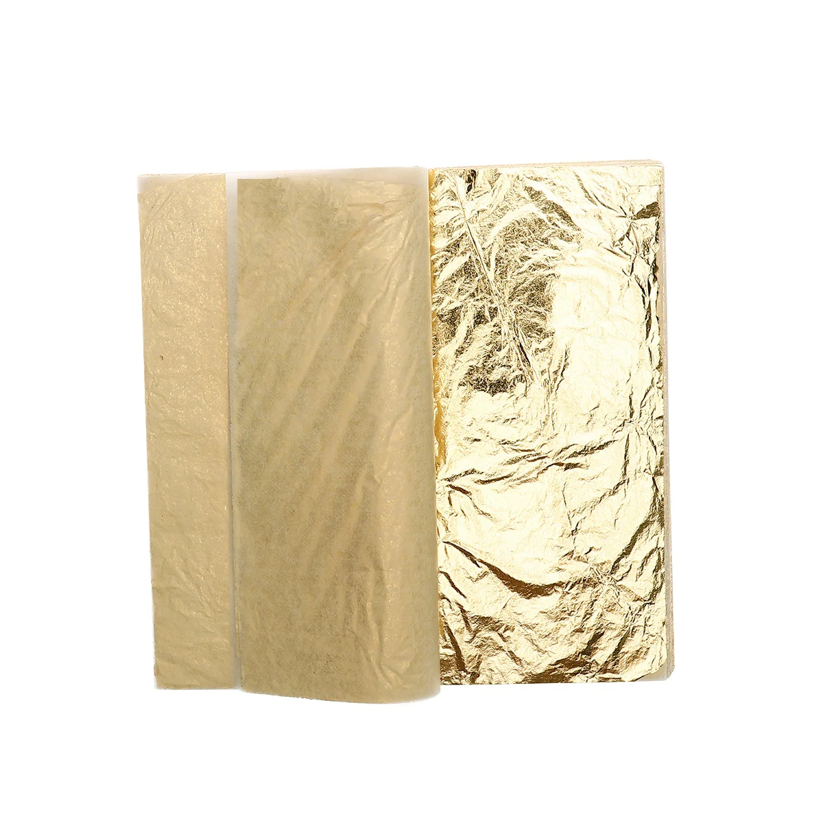 

100 Sheets Imitation Gold Leaf 55 Inch for / Crafts Decoration / Gilding Crafting / Frames Gold Leaf Sheets