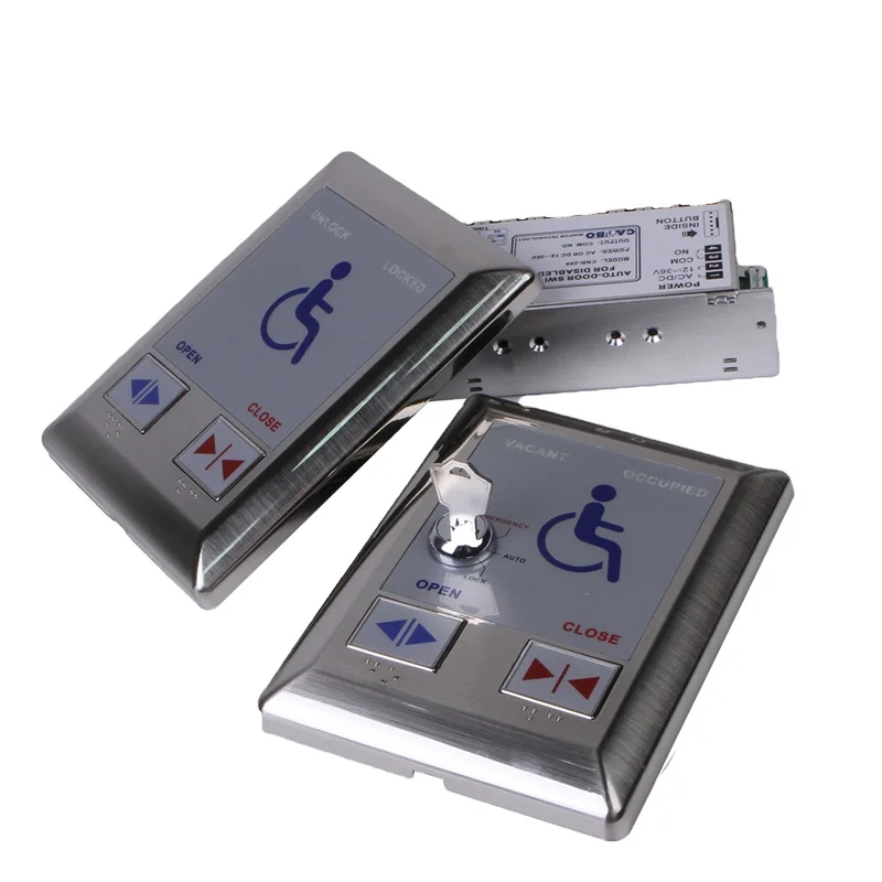 OREDY Best Price Automatic Door Disabled Push Button For Handicap Toilet