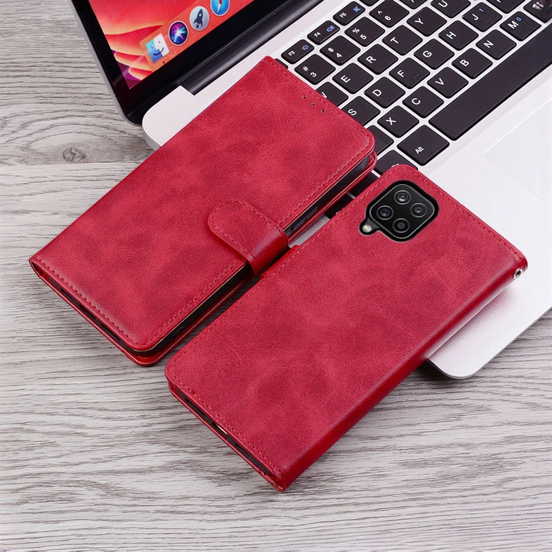 M12 Hülle für Samsung Galaxy M12 Hülle Wallet Flip Lederhülle für Samsung M12 Hülle Galaxy M 12 SM-M127F/DSN Handyhülle Fundas