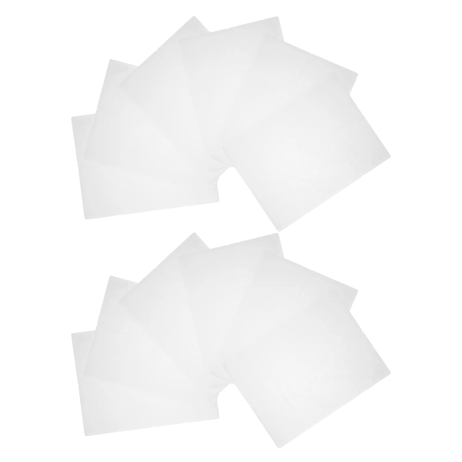 Custodia per carte da 100 pezzi Custodia protettiva per porta carte trasparente in PVC per carte di credito Assicurazione aziendale Maniche per carte